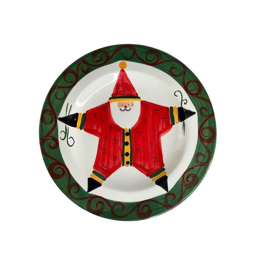Marco e Cristina Santa Christmas Decorative Plate Multicolor 90cm